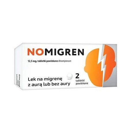 Nomigren, 12,5 mg, Dragees, 2 Stk. gegen Migräne